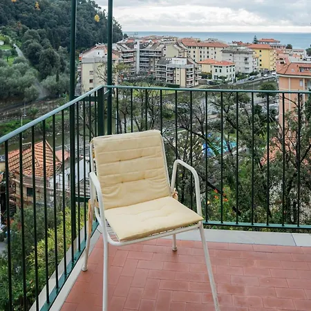 089 - Casa Cascata, Vista Mare, 400 Metri Dalla Spiaggia Сестри-Леванте
