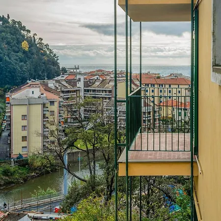아파트 089 - Casa Cascata, Vista Mare, 400 Metri Dalla Spiaggia